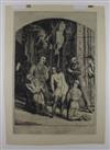 HARRY STERNBERG Group of 7 etchings.